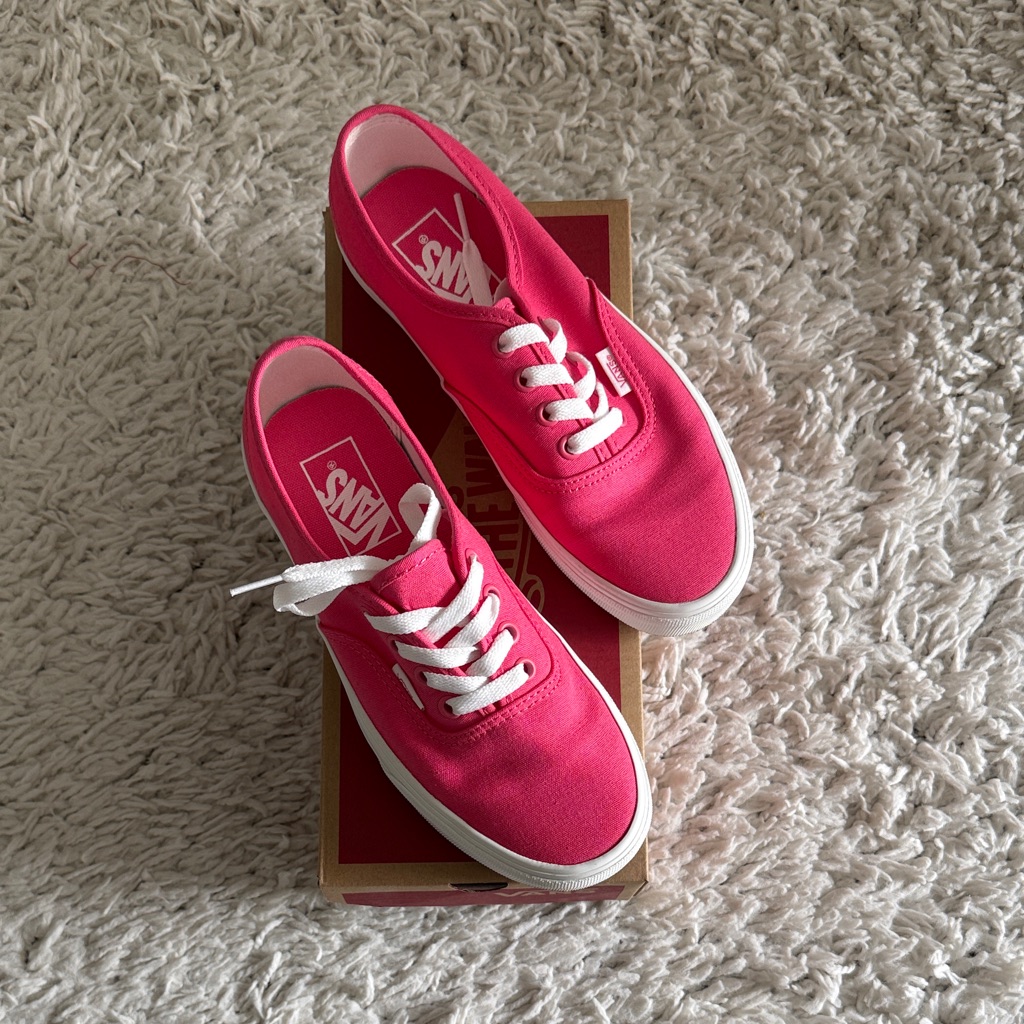 Hot Pink Vans - Worn Once